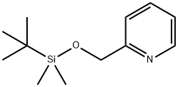 2-[[[(1,1-Dimethylethyl)dimethylsilyl]oxy]methyl]pyridine Struktur