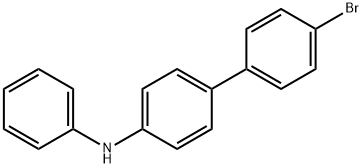 4'-Bromo-N-phenyl-[1,1'-biphenyl]-4-amine Struktur