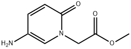 1(2H)-Pyridineacetic acid, 5-amino-2-oxo-, methyl ester Struktur