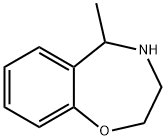 5-Methyl-2,3,4,5-tetrahydro-1,4-benzoxazepine Struktur