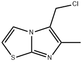 5-(chloromethyl)-6-methylimidazo[2,1-b]thiazole(WXC08536) Struktur