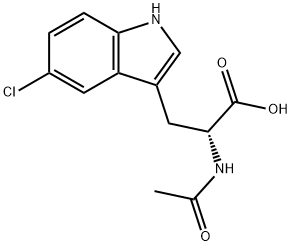 Ac-D-5-ChloroTryptophan Struktur