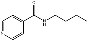 4-Pyridinecarboxamide, N-butyl- Struktur