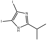 4,5-diiodo-2-(propan-2-yl)-1H-imidazole Struktur