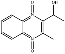 α,3-Dimethyl-2-quinoxalinemethanol 1,4-Dioxide Struktur