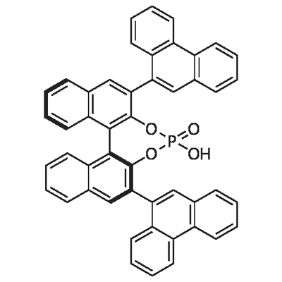 (11bS)-2,6-Di-9-phenanthrenyl-4-hydroxy-dinaphtho[2,1-d:1′,2′-f][1,3,2]dioxaphosphepin-4-oxide Struktur