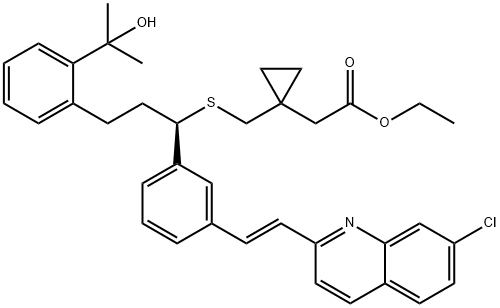 孟魯斯特乙酯 結(jié)構(gòu)式