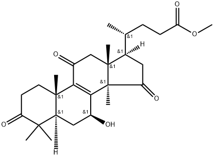 Methyl lucidenate A Struktur