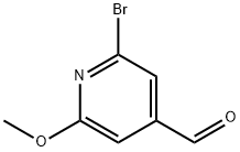 4-Pyridinecarboxaldehyde, 2-bromo-6-methoxy- Struktur