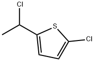 Thiophene, 2-chloro-5-(1-chloroethyl)- Struktur