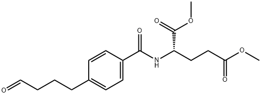 (S)-dimethyl 2-(4-(4-oxobutyl)benzamido)pentanedioate