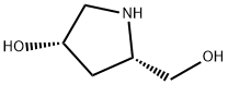 (3S,5S)-4-Hydroxy-2-pyrrolidinemethanol Struktur