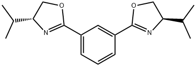 Oxazole, 2,2'-(1,3-phenylene)bis[4,5-dihydro-4-(1-methylethyl)-, (4R,4'R)- Struktur