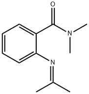 Benzamide, N,N-dimethyl-2-[(1-methylethylidene)amino]- Struktur