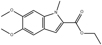 5,6-dimethoxy-1-methyl-1H-indole-2-carboxylic ethyl ester