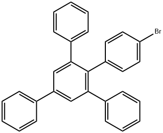 1,1':2',1''-Terphenyl, 4''-bromo-3',5'-diphenyl- Struktur