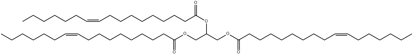 1,2,3-Tri-10(Z)-Heptadecenoyl Glycerol Struktur