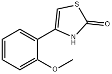 JR-14069, 4-(2-Methoxyphenyl)thiazol-2-ol, 95% Struktur