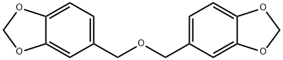 1,3-Benzodioxole, 5,5'-[oxybis(methylene)]bis- Struktur