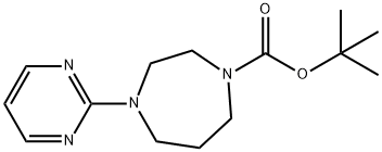 1H-1,4-Diazepine-1-carboxylic acid, hexahydro-4-(2-pyrimidinyl)-, 1,1-dimethylethyl ester