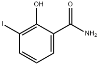 2-hydroxy-3-iodobenzamide Struktur