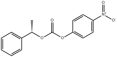 p-Nitrophenyl (S)-1-phenylethyl carbonate Struktur