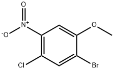 Benzene, 1-bromo-5-chloro-2-methoxy-4-nitro- Struktur