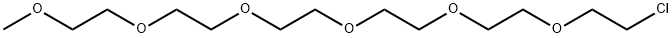 Methyl hexaethylene glycol chloride Struktur