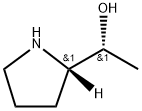 (1R)-1-[(2S)-PYRROLIDIN-2-YL]ETHAN-1-OL Struktur