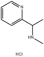 methyl[1-(pyridin-2-yl)ethyl]amine dihydrochloride Struktur