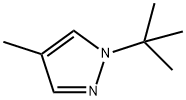 1-tert-butyl-4-methyl-1H-pyrazole, 1179060-17-3, 結構式