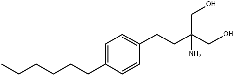 Fingolimod Hexyl Impurity Struktur