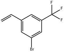 1-溴-3-(三氟甲基)-5-乙烯基苯 結(jié)構(gòu)式