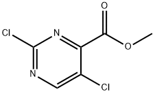 Methyl 2,5-dichloropyrimidine-4-carboxylate Struktur