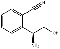 2-((1S)-1-AMINO-2-HYDROXYETHYL)BENZENECARBONITRILE Struktur