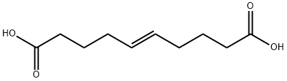 5-Decenedioic acid, (E)- (9CI)