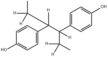 Hexestrol-d6 (hexane-2,2,3,4,5,5-d6) (meso)	 Struktur