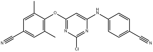 Etravirine Impurity 2 Struktur