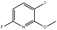 Pyridine, 6-fluoro-3-iodo-2-methoxy- Struktur