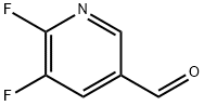 5,6-difluoronicotinaldehyde Struktur