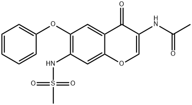 Iguratimod Impurity 2 Struktur