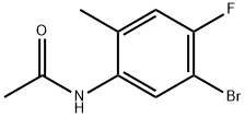 Acetamide, N-(5-bromo-4-fluoro-2-methylphenyl)- Struktur