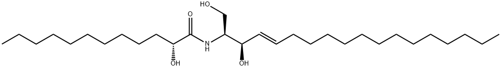 12:0(2R-OH) Ceramide Struktur