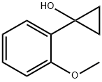 1-(2-methoxyphenyl)cyclopropanol Struktur