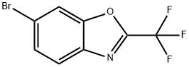 Benzoxazole, 6-bromo-2-(trifluoromethyl)- Struktur