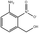 Benzenemethanol, 3-amino-2-nitro- Struktur