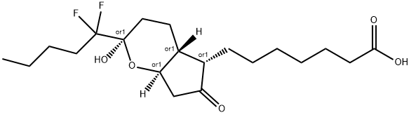 Lubiprostone Related Compound 3 Struktur