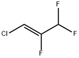 1-Propene, 1-chloro-2,3,3-trifluoro-, (1Z)- Struktur