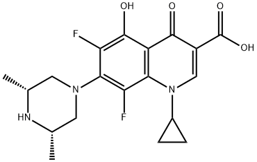 去氟 5-羥基奧比沙星 結(jié)構(gòu)式