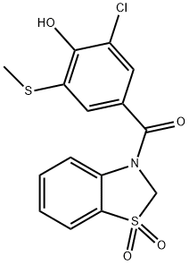 Dotinurad Impurity 15 Struktur